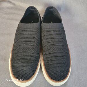 Vince Camuto Women's Knit Slip-On Shoes Keamalla Black Size 7